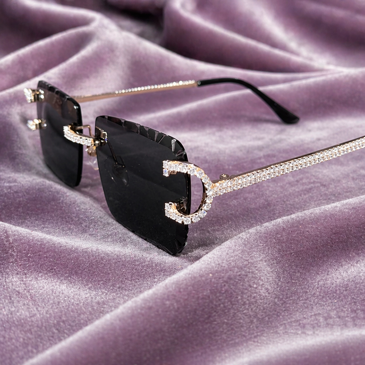 BLACK DIAMOND SIMULANT GLASSES