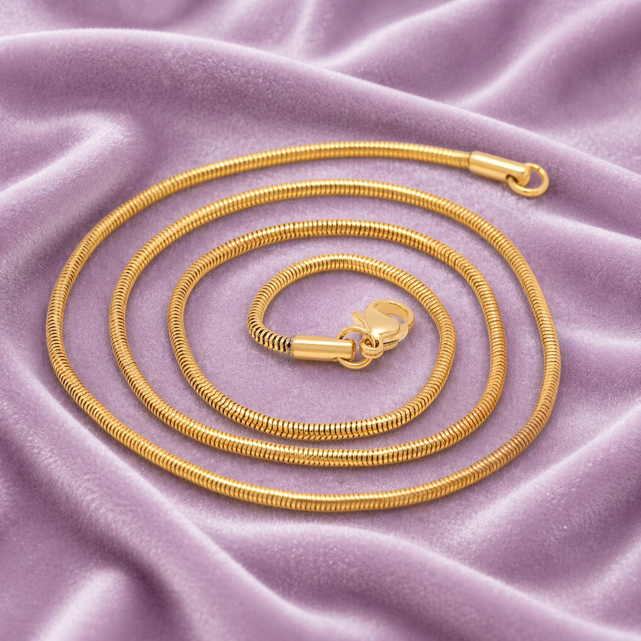 SNAKE CHAIN 18K GOLD