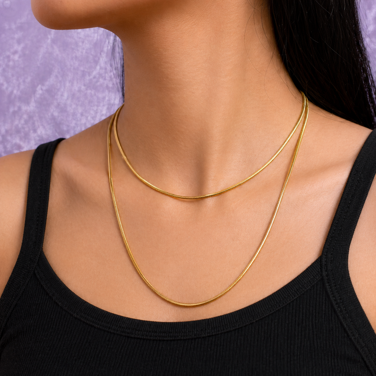 SNAKE CHAIN 18K GOLD