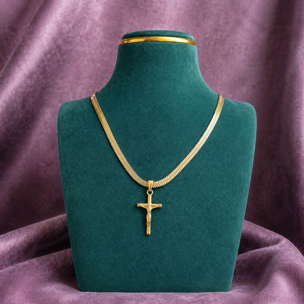 5MM 18K GOLD RAZOR CHAIN ALL SIZES