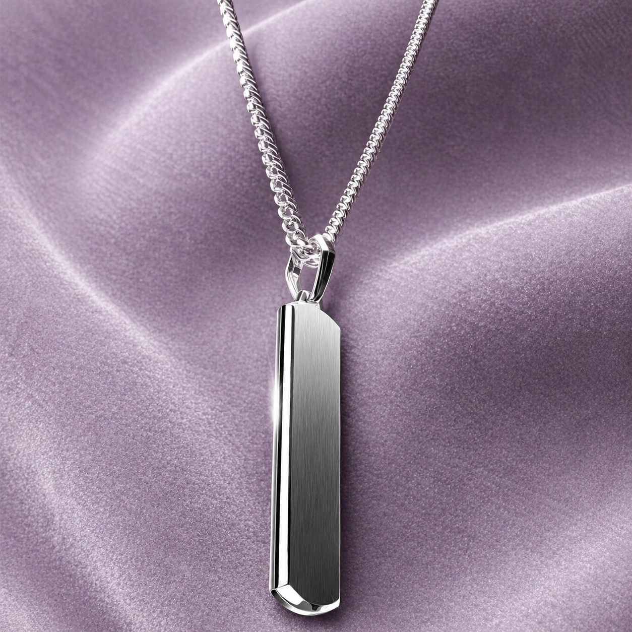 SKYLINE SILVER AND 18KGOLD PENDANT
