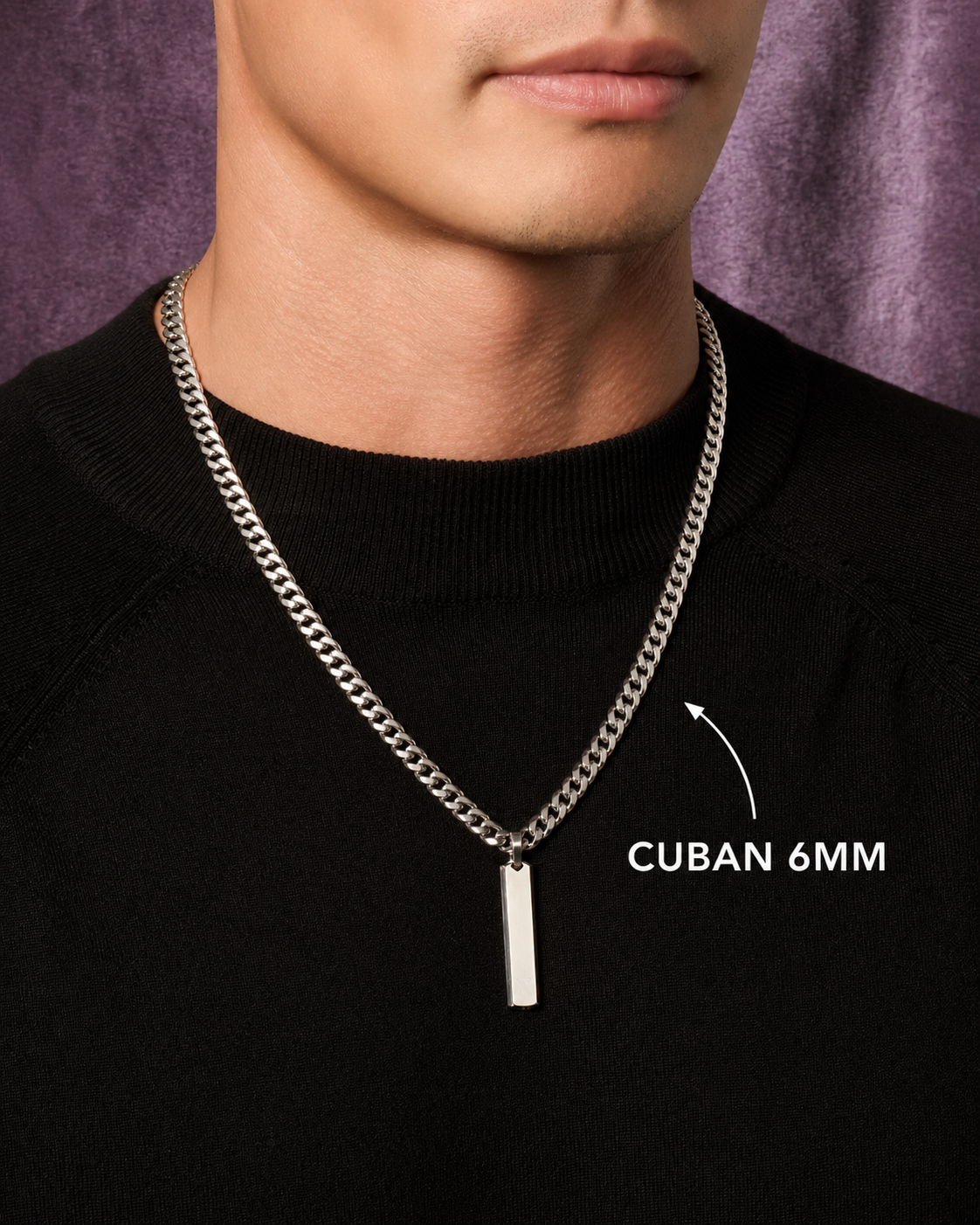 SKYLINE SILVER AND 18KGOLD PENDANT