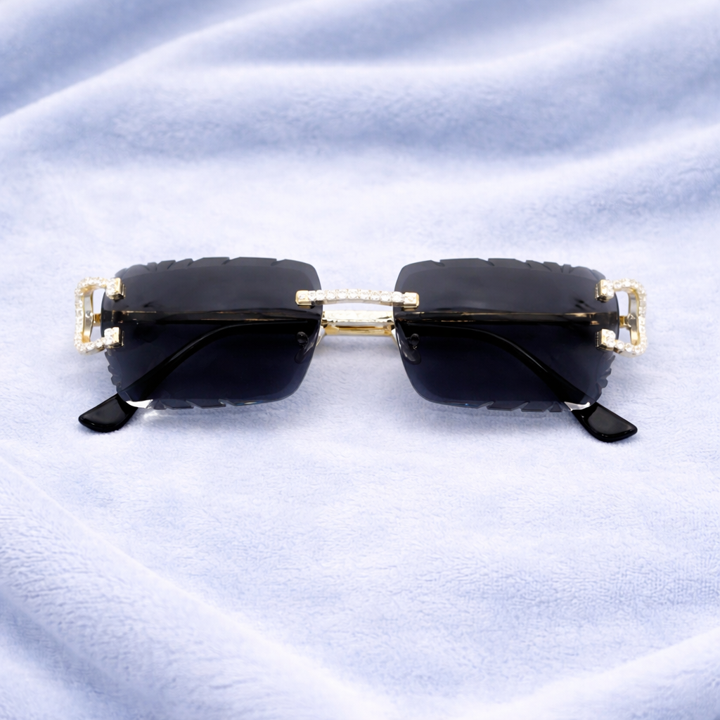 BLACK DIAMOND SIMULANT GLASSES